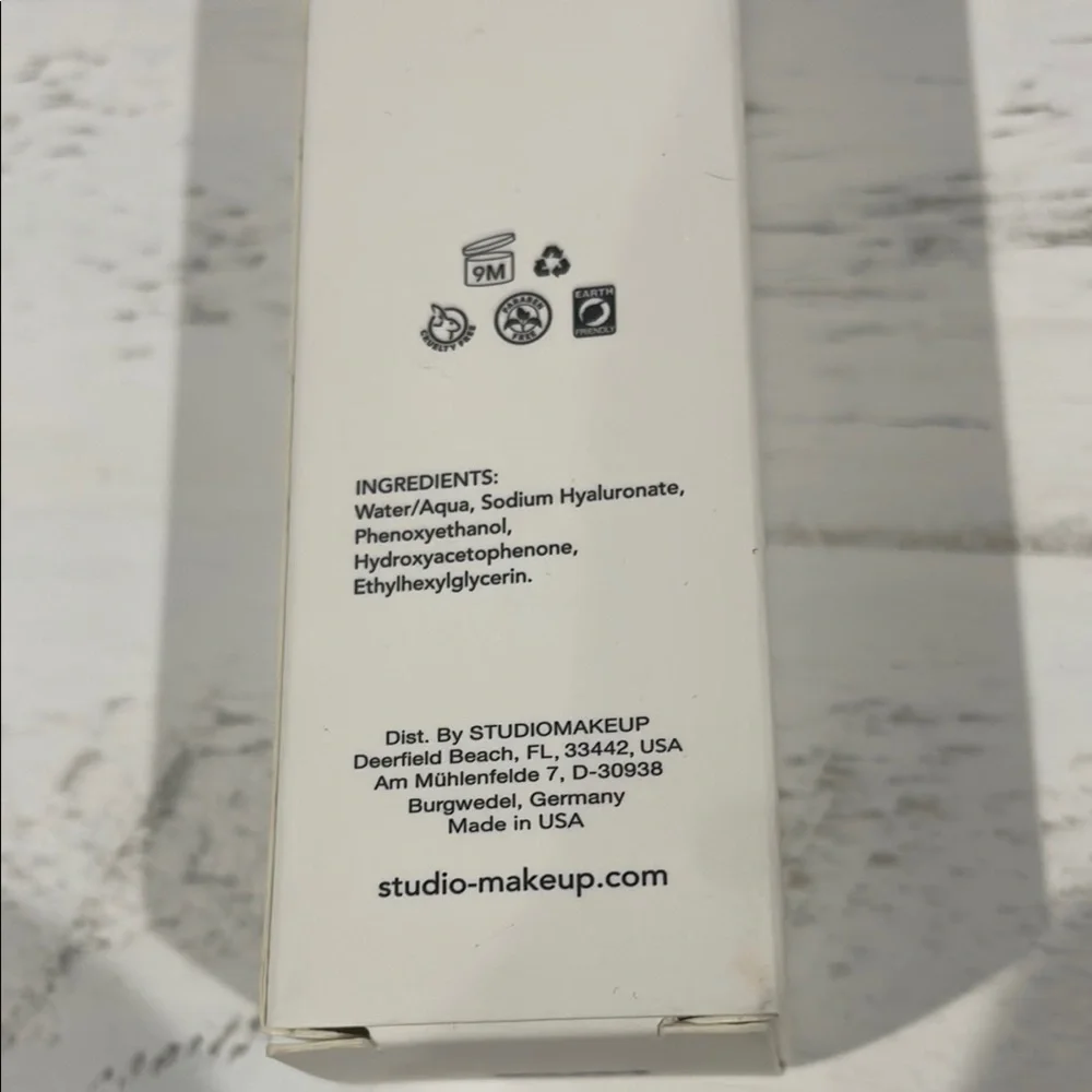 StudioMakeup White Skincare Serum and Face Oil Set